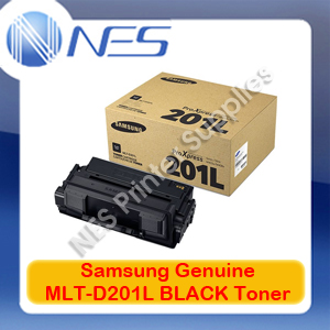 Samsung Genuine MLT-D201L BLACK Toner Cartridge for SL-M4030ND/SL-M4080FX (20K) SU871A